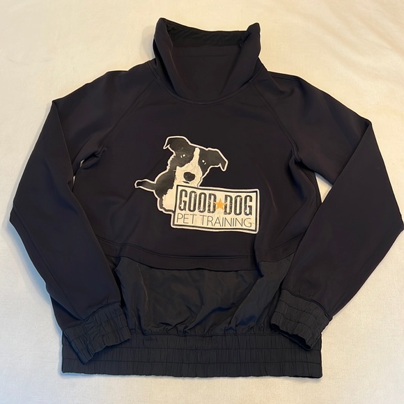 46. Lululemon Power Position Pullover Black - Picture 1 of 7